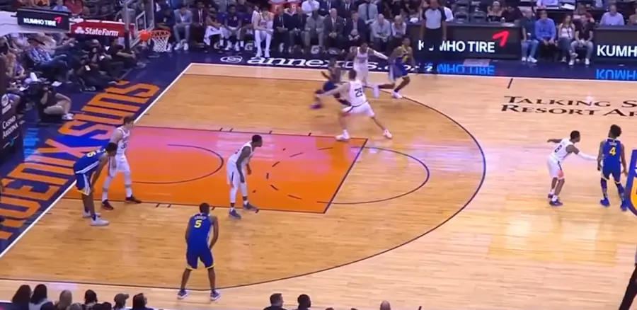 Ciclone Thompson, Golden State passa a Phoenix (100-117). Toronto ok, Utah ai playoff