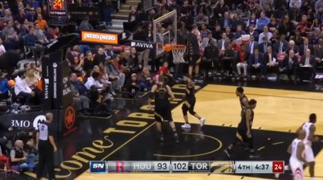 Toronto da sballo, si ferma la serie di Houston (108-105). Cavs ko