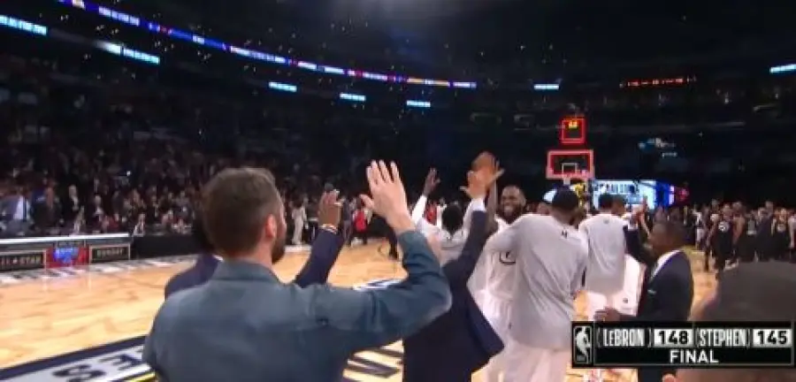 All Star Game, trionfa il team LeBron (148-145): King James premiato MVP