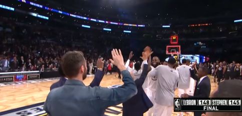 All Star Game, trionfa il team LeBron (148-145): King James premiato MVP