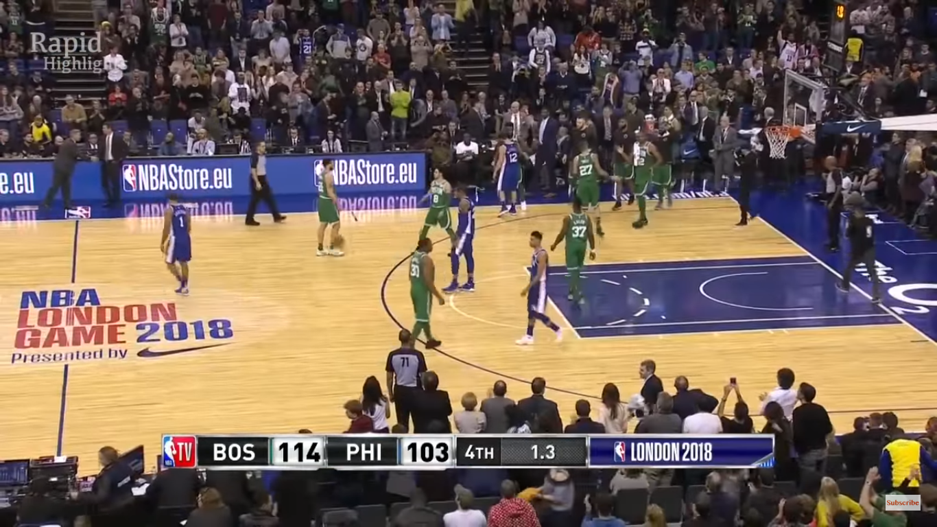 Londra è dei Celtics! Rimonta da -22: Philadelphia si arrende (114-103). Crisi Cavs