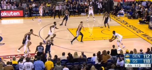 Golden State non fa sconti: Denver ko (124-114). Minnesota affossa Cleveland