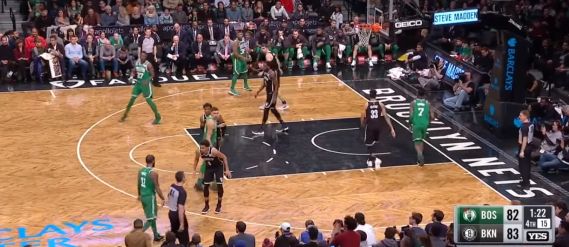 Brooklyn lotta, ma vince Boston (85-87). Cleveland si rialza, Houston (senza Harden) cade a Detroit