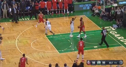 Follia Harden, suicidio Houston: Boston rimonta da -26 e vince (99-98)