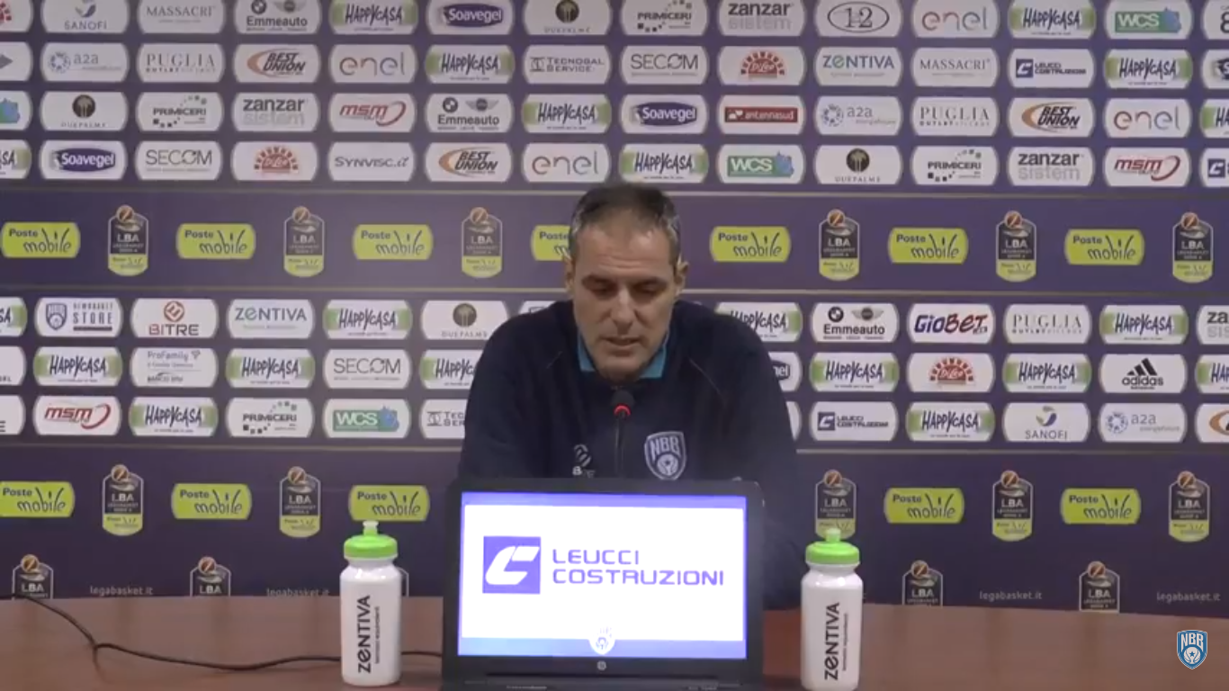 Brindisi, esonerato Dell'Agnello. Ramagli rischia, la Virtus Bologna pensa a Bucchi