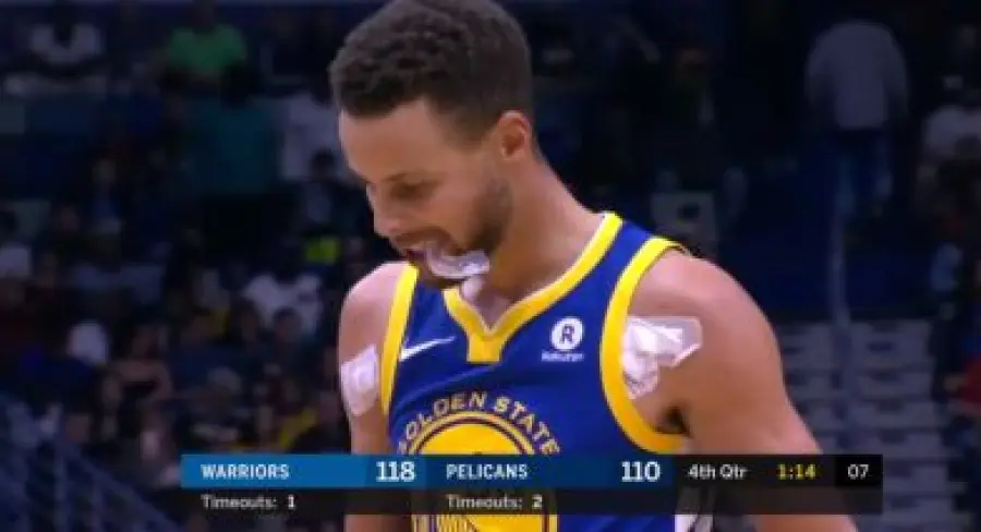 Golden State, che rimonta a New Orleans! Ma Curry esce con le stampelle