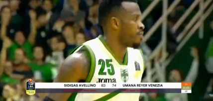 Cuore Avellino, Venezia si arrende all'overtime (87-77). Capo d'Orlando batte Trento