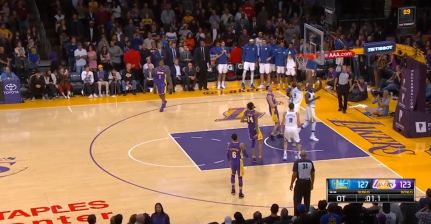 Lakers-Warriors, quante emozioni! La spunta Golden State all'overtime (123-127)
