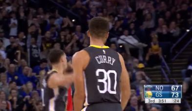 Golden State vince anche senza Durant: 110-95 ai Pelicans. Indiana-Boston 98-108