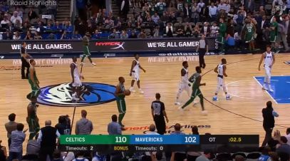 Inarrestabile Boston, a Dallas 16° meraviglia (102-110 ot). Cleveland sempre più su