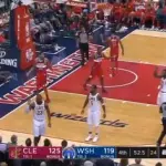 LeBron leggendario: 57 punti! Cleveland batte Washington (122-130) e scaccia la crisi