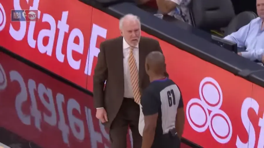 San Antonio-Golden State 92-112, Popovich perde la testa: espulso