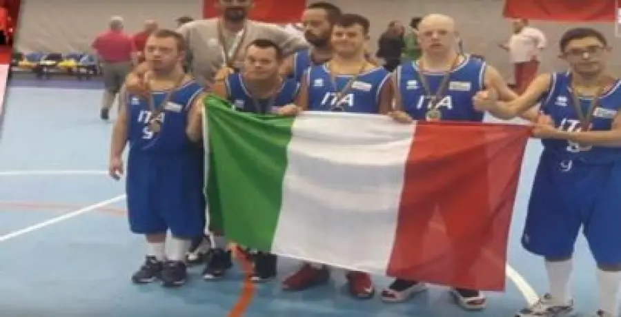 Europei, la Nazionale italiana sindrome di Down trionfa in Portogallo