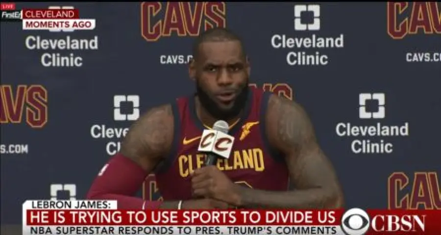 Lo sport USA contro Trump. LeBron: "Il Paese è degli individui, non suo"