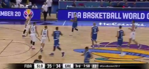 Europei, la Slovenia è un rullo: battuta anche la Grecia (78-72)