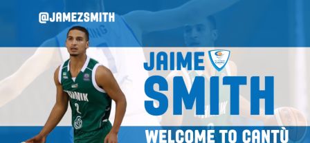 Cantù, la carica di Jaime Smith: "Grande storia e splendida tifoseria"