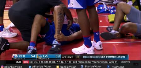 Phila 'respira': solo una distorsione per Fultz. Il Gallo si presenta: "Clippers grande team"